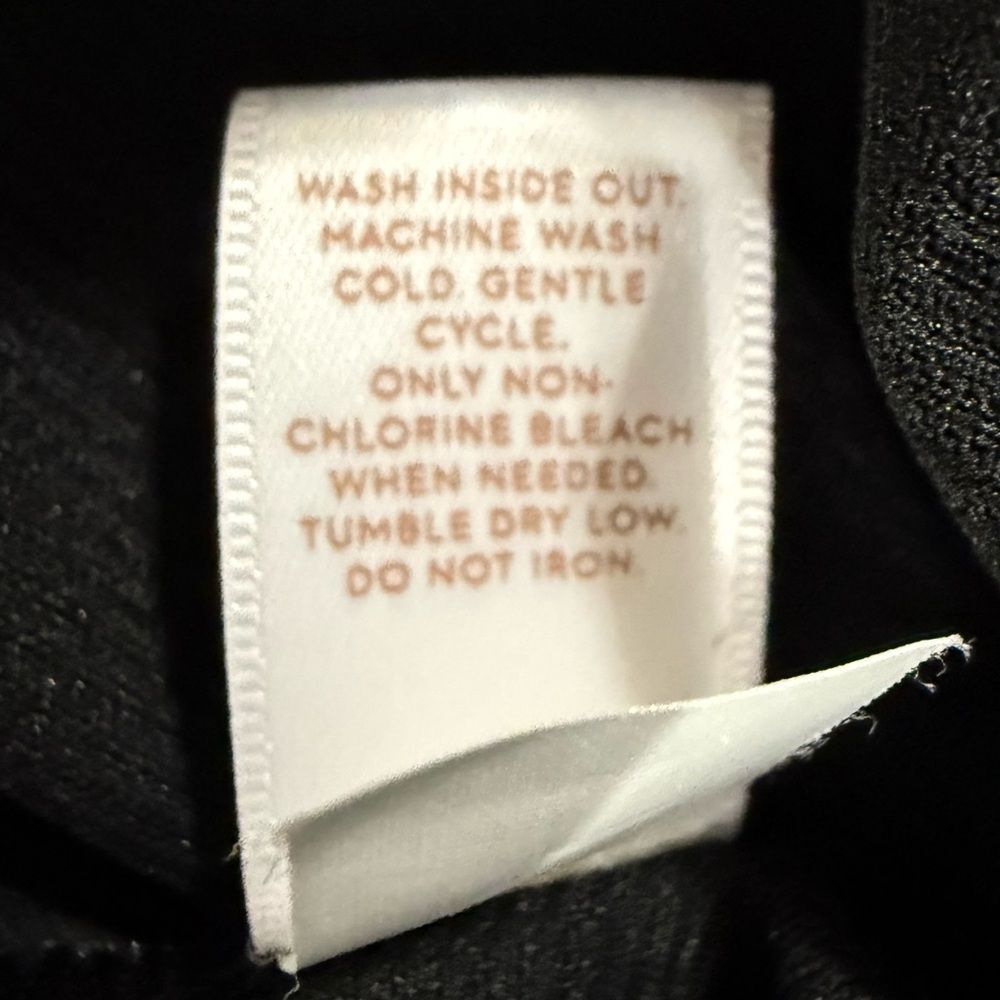 LC Lauren Conrad Black Floral Half Sleeve Dress Size XL - Picture 8 of 8